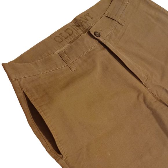Old Navy Men's Khaki Chino Pants Size 34x32 - Picture 3 of 9